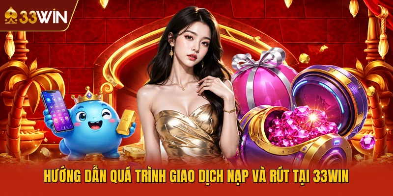 Hướng dẫn quá trình giao dịch nạp và rút tại 33WIN